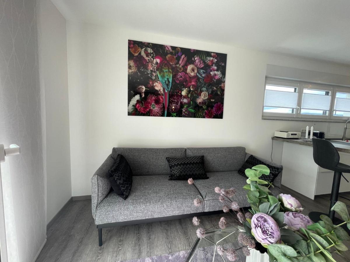 Exklusive Wohnung Zentral Mit Grossem Balkon Losheim Eksteriør bilde