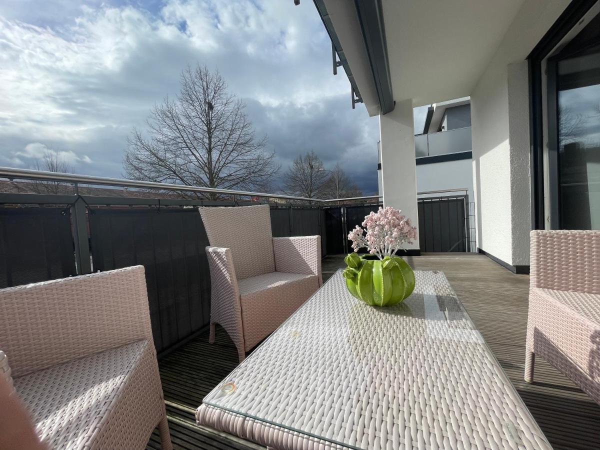 Exklusive Wohnung Zentral Mit Grossem Balkon Losheim Eksteriør bilde